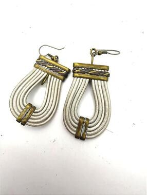 Alexis Kirk 1970s Eqyptian Style Vintage Earrings